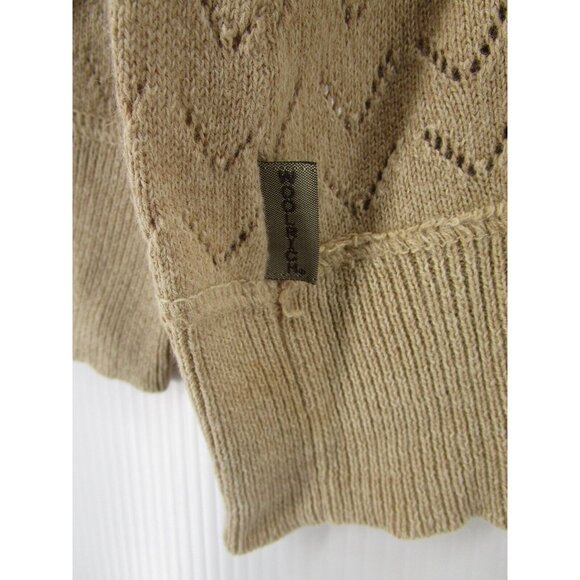 Woolrich Sweater XL Pullover Crewneck Casual Logo Breathable Knit - Picture 8 of 11
